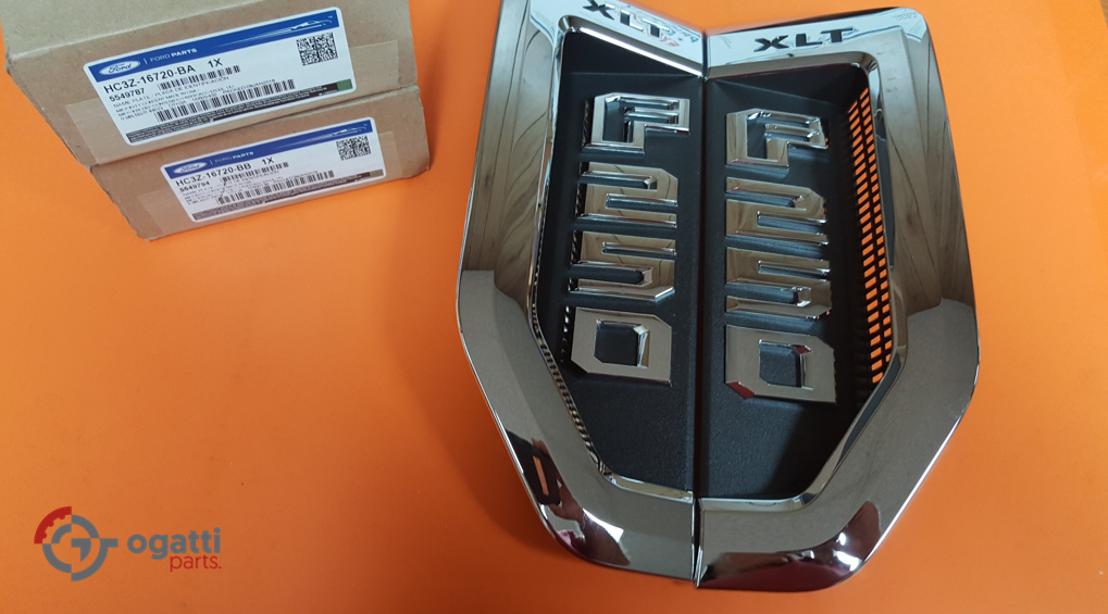 Brand New OEM NAME PLATE F-250 XLT 2018 KIT RH-LH (OG-F250-2017-2) - Imagen 4