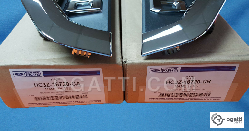 Brand New OEM NAME PLATE F-250 LARIAT 2018 KIT RH-LH (OG-F250-2017-3) - Imagen 5