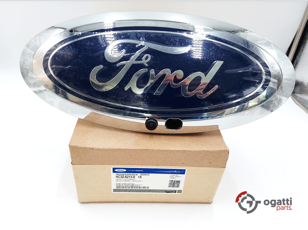 OVAL FORD BRAND BRAND NEW OEM FRONT GRILLE EMBLEM FROM 10/11/2016 2016-2019 FORD F-250-350-450-550 HC3Z-8213-E - Imagen 5