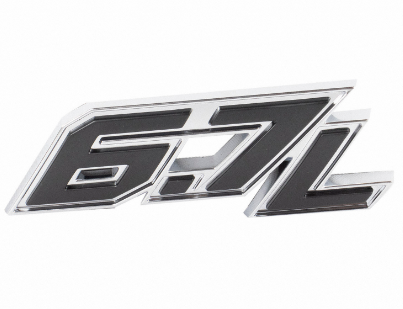 BRAND NEW OEM 6.7L NAMEPLATE ON DOOR F250, F-350, F-450, F-550 ALL VERSION 2016-2022 HC3Z-9942528-D LH - Imagen 4