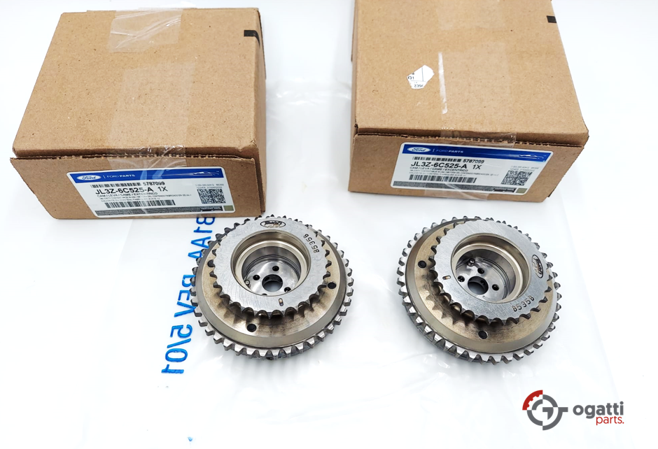 Brand New OEM PHASER CAMSHAFT KIT 5.0L COYOTE 32V DOHC, 2017- 2 Pieces, JL3Z-6C525-A (OG-60-5.0LC-2-1) - Imagen 2