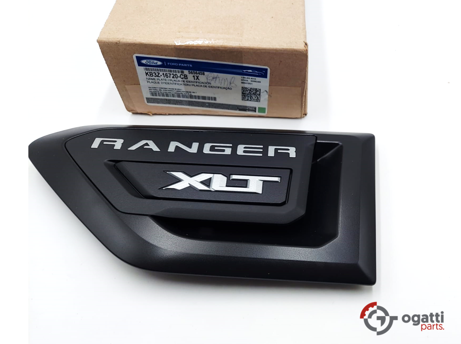 Brand New OEM VENT EMBLEM FOR RANGER XLT 2019-2020 DRIVER SIDE LH FOR FENDER KB3Z-16720-CB - Imagen 2