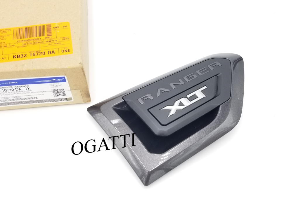 Brand New OEM VENT EMBLEM FOR RANGER XLT 2019-2020 PASSENGER SIDE RH FOR FENDER KB3Z-16720-DA - Imagen 3