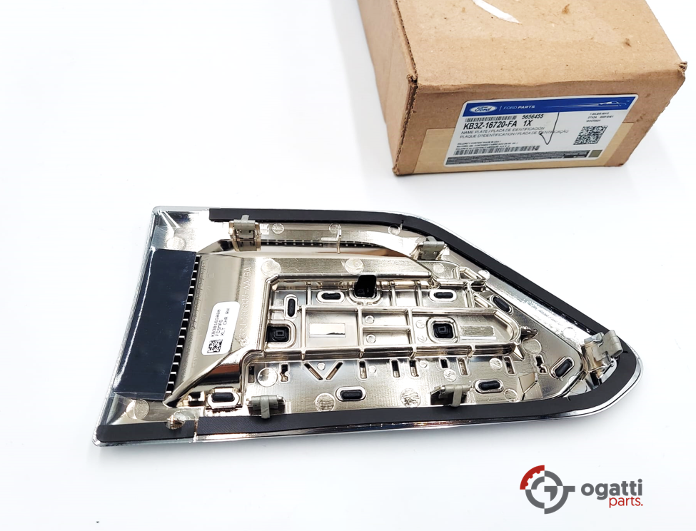 BRAND NEW OEM VENT EMBLEM FOR RANGER XLT IN CHROME 2019-2020 PASSENGER SIDE RH FOR FENDER KB3Z-16720-FA - Imagen 5