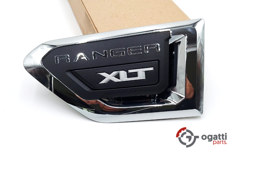 Brand New OEM VENT EMBLEM FOR RANGER XLT CHROME 2019-2020 DRIVER SIDE FOR FENDER KB3Z-16720-FB
