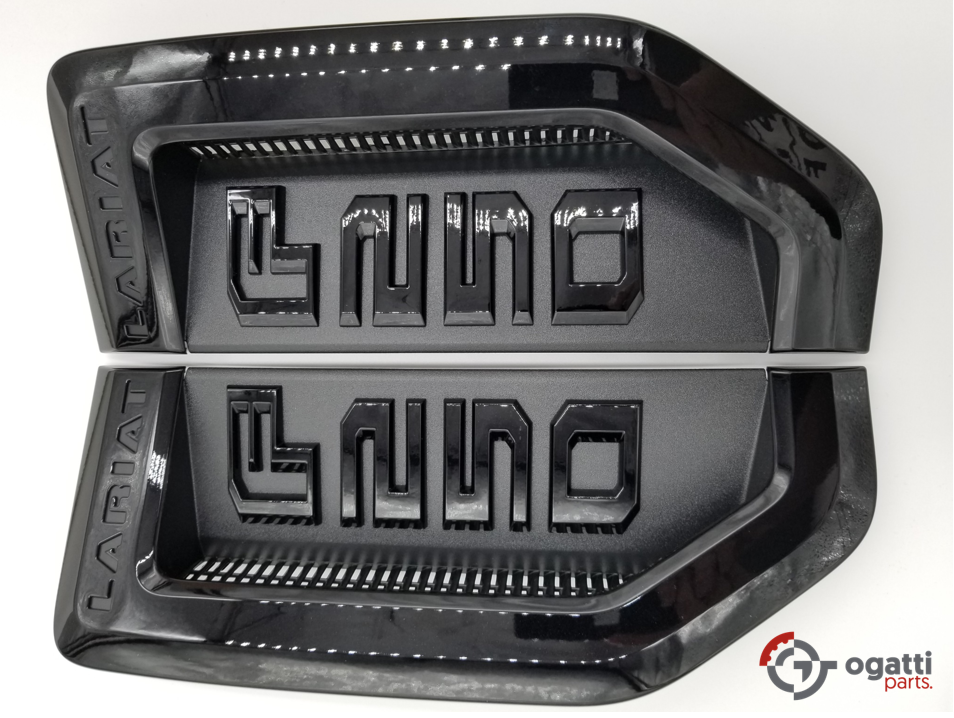 Brand New OEM NAME PLATE F-250 LARIAT Sport Package 2017 KIT RH-LH (OG-F250-2017-4) - Imagen 5