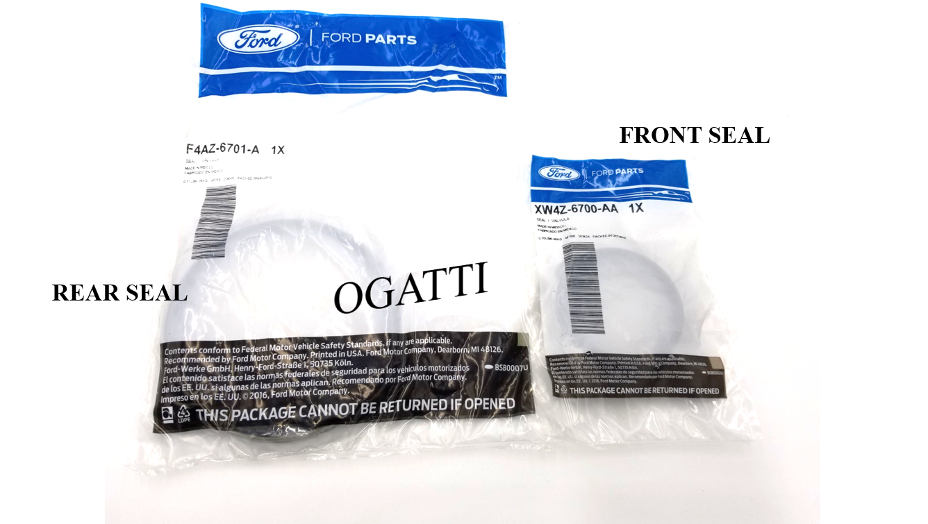 Brand New OEM Front and Rear Crankshaft Seals 6.8L V10, 2 Pieces, Engine Repair Kit (OG-60-6.8L-2-5)