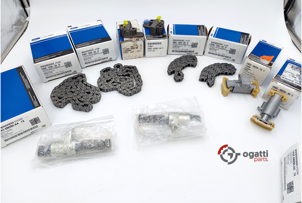 Brand New OEM Timing Chain Kit 3.9L 32V DOHC, 10 Pieces, Engine Repair Kit (OG-60-3.9L-10-1) - Imagen 2