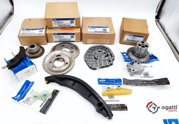 Brand New OEM Timing Chain Kit 3.2L Diesel Power Stroke 5 Cyl, Set 10 Pieces, Engine Repair Kit (OG-60-3.2L-10-1)
