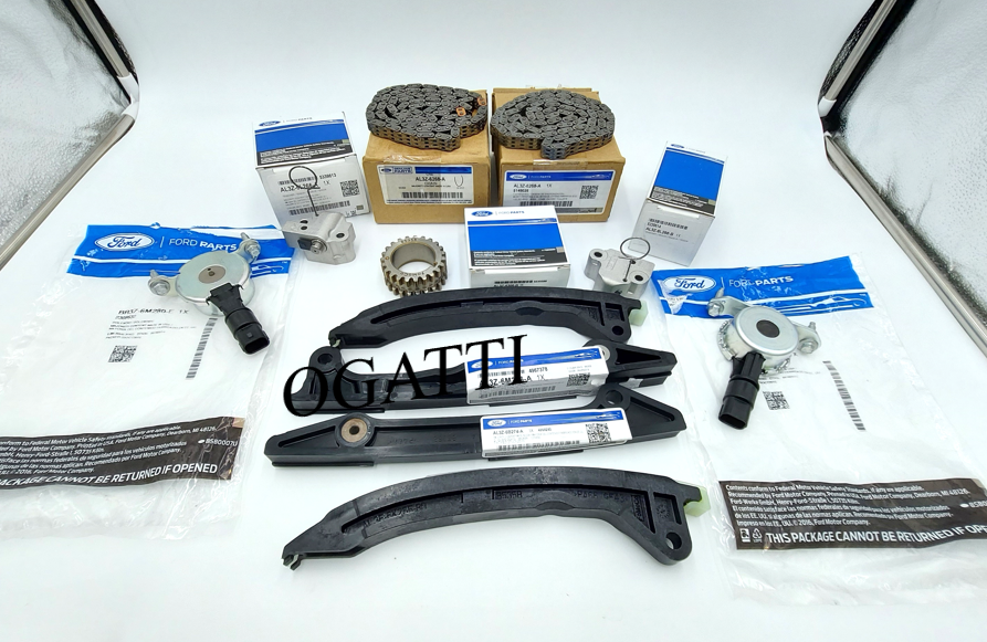 Brand New OEM Timing Chain Kit 6.2L V8 2V DOHC, 11 Pieces, Engine Repair Kit (OG-60-6.2L-11) - Imagen 2