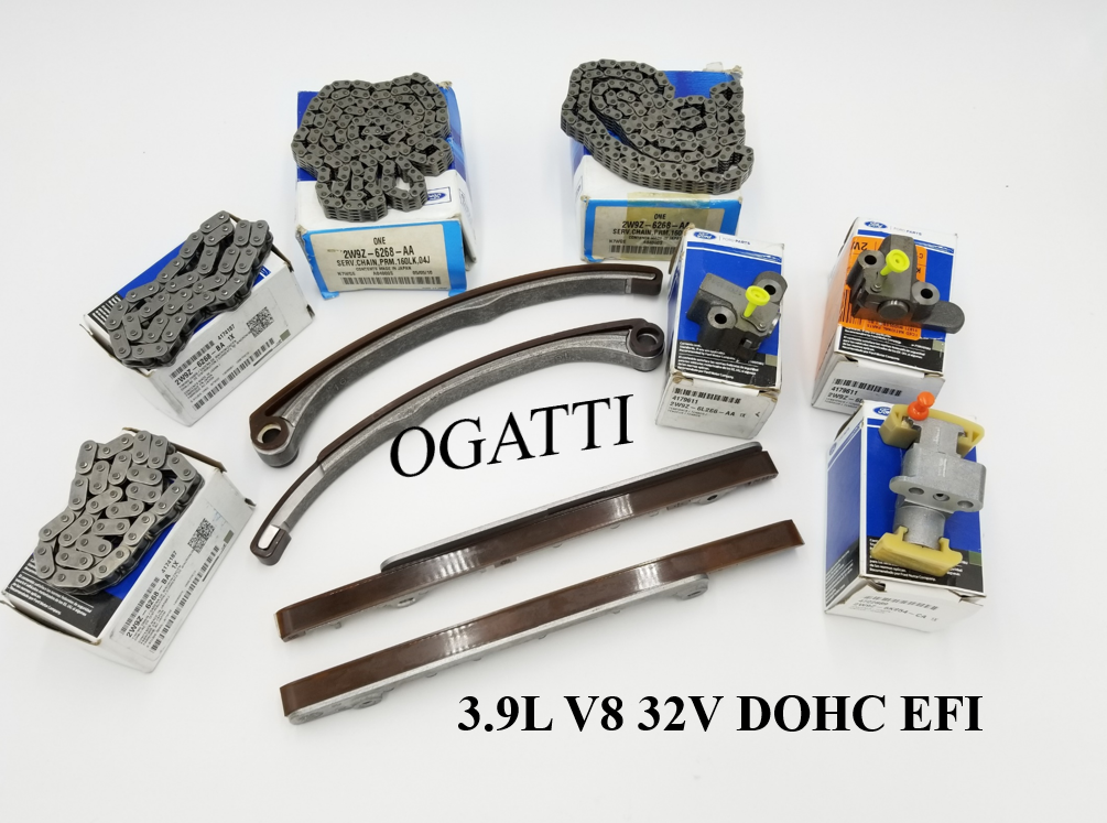 Brand New OEM Timing Chain Kit 3.9L 32V DOHC, 11 Pieces, Engine Repair Kit (OG-60-3.9L-11-1)