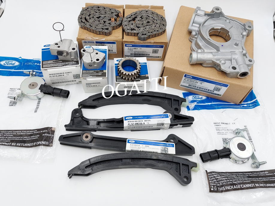 Brand New OEM Timing Chain Kit 6.2L V8 2V DOHC, 12 Pieces, Engine Repair Kit (OG-60-6.2L-12) - Imagen 2