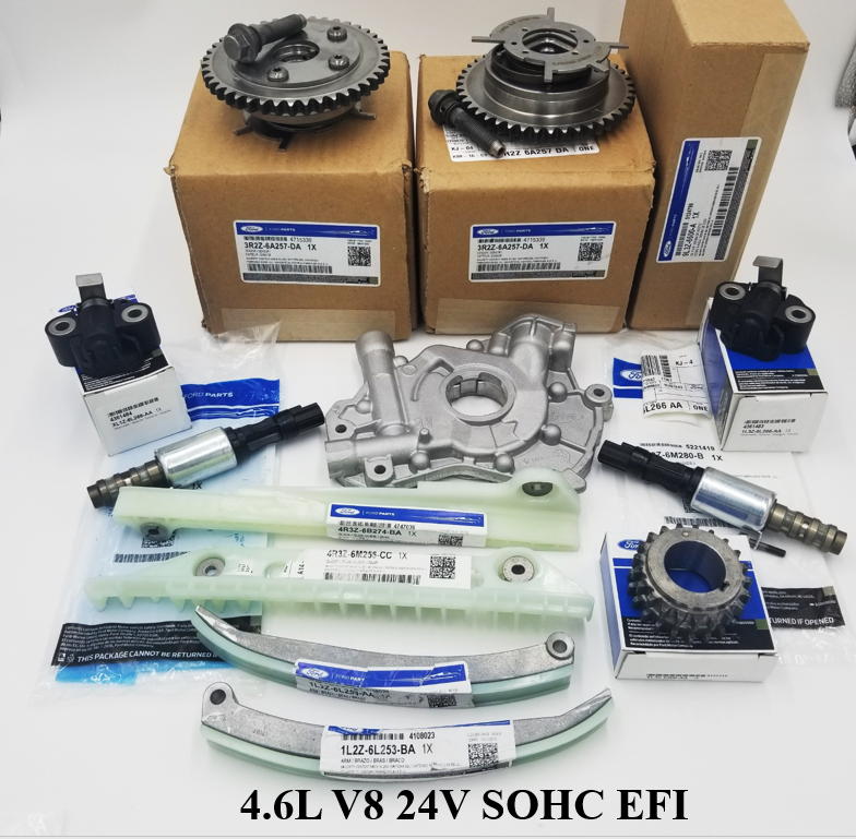 Brand New OEM Timing Chain 4.6L V8, 12 Pieces, Engine Repair Kit (OG-60-4.6L-12-2) - Imagen 2