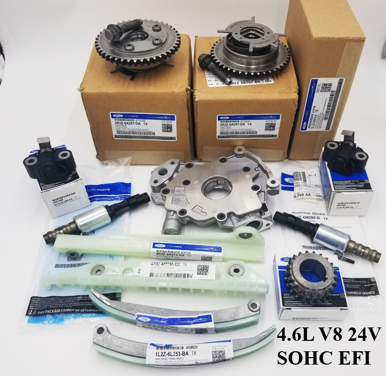 Brand New OEM Timing Chain 4.6L V8, 12 Pieces, Engine Repair Kit (OG-60-4.6L-12-2) - Imagen 3