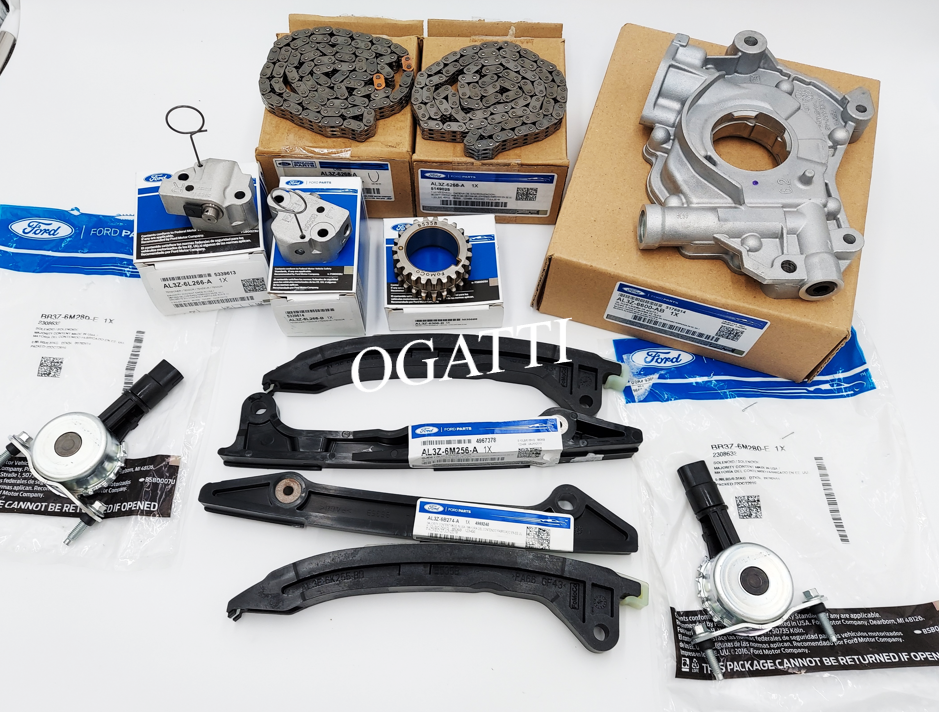 Brand New OEM Timing Chain Kit 6.2L V8 2V DOHC, 12 Pieces, Engine Repair Kit (OG-60-6.2L-12) - Imagen 3