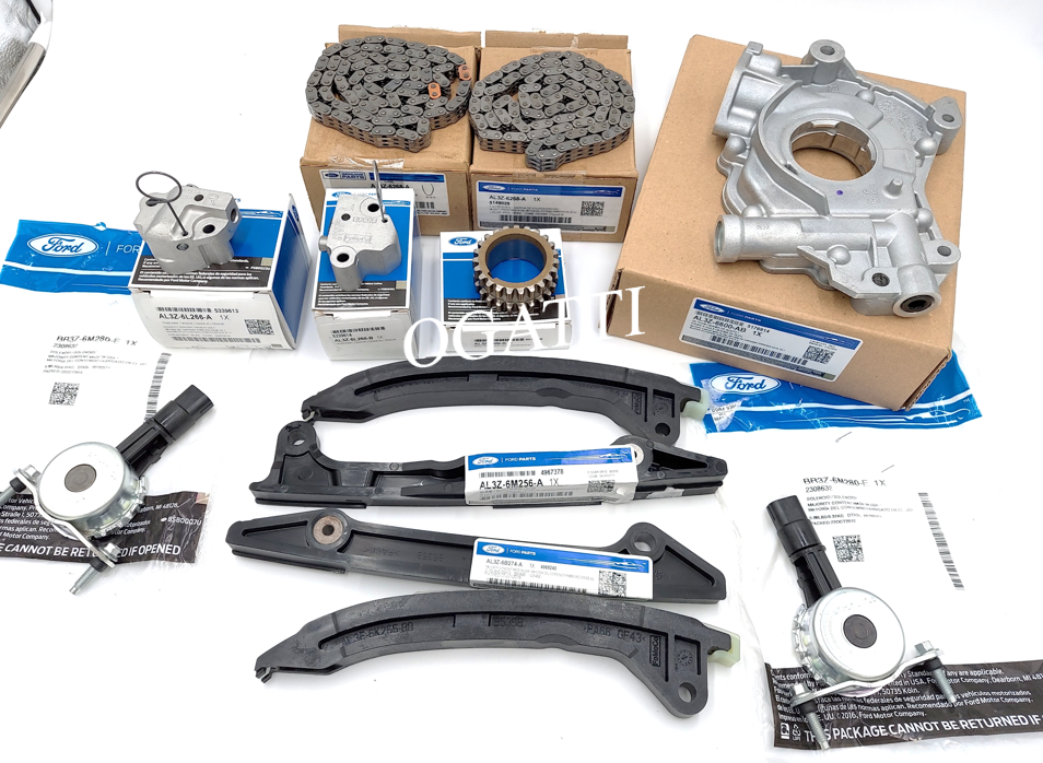 Brand New OEM Timing Chain Kit 6.2L V8 2V DOHC, 12 Pieces, Engine Repair Kit (OG-60-6.2L-12)
