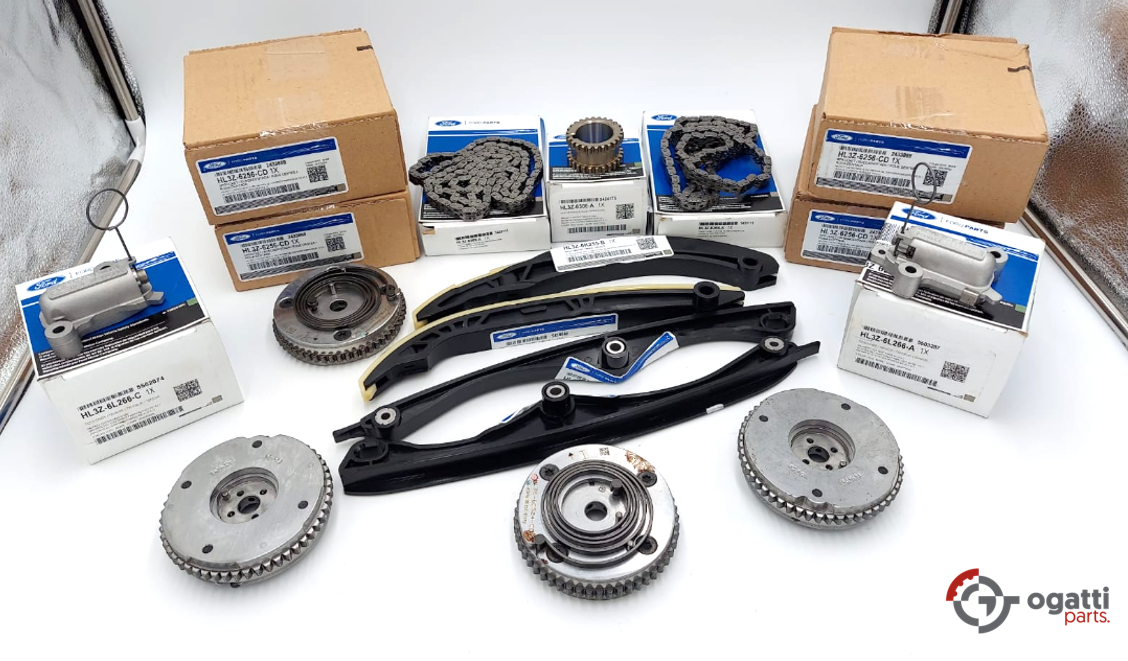 Brand New OEM Timing Chain Kit 3.5L DOHC TURBO, 13 Pieces, Engine Repair Kit (OG-60-3.5LT-13-1) - Imagen 2