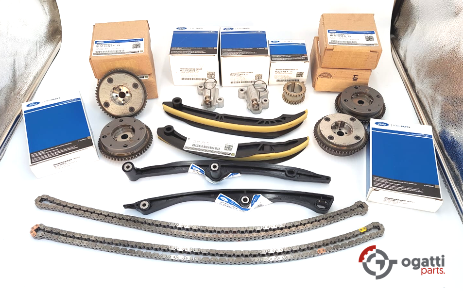 Brand New OEM Timing Chain Kit 3.5L DOHC TURBO, 13-3 Pieces, Engine Repair Kit (OG-60-3.5LT-13-3) - Imagen 2