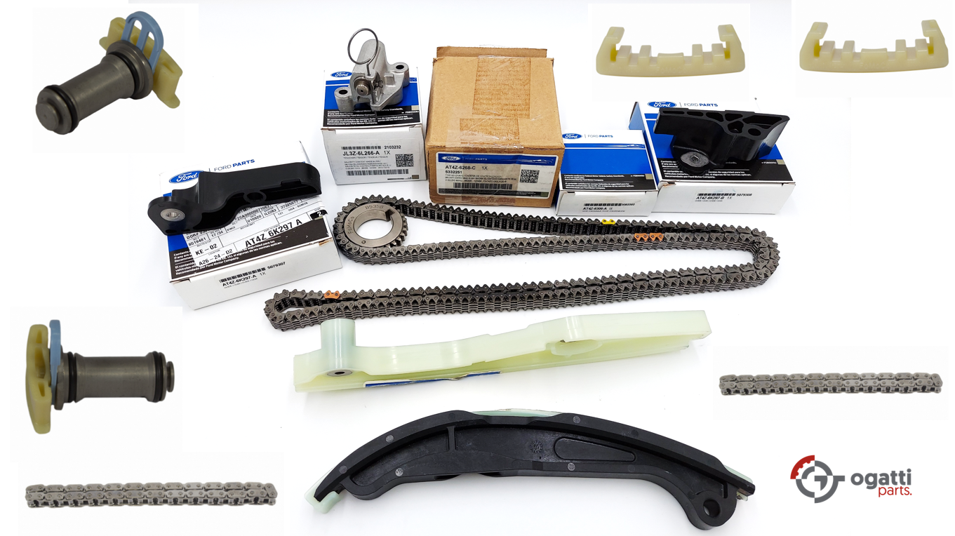 Brand New OEM Timing Chain Kit 3.7L DOHC 4V V6 EFI 2010-2016, 13 Pieces, Engine Repair Kit (OG-60-3.7L-13-1) - Imagen 4