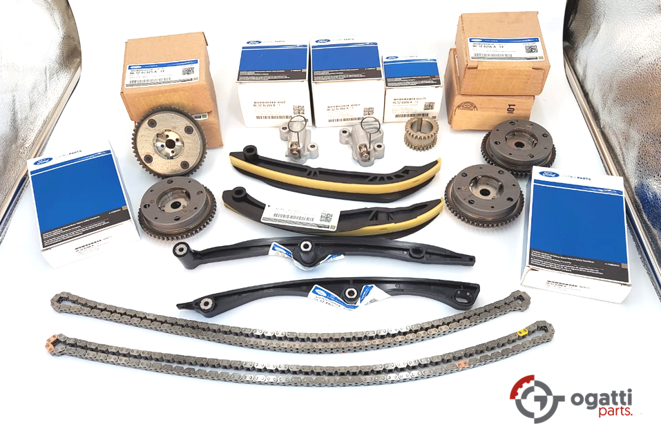 Brand New OEM Timing Chain Kit 3.5L DOHC TURBO, 13-3 Pieces, Engine Repair Kit (OG-60-3.5LT-13-3) - Imagen 3