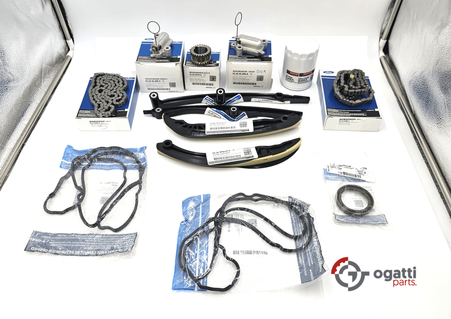 Brand New OEM Timing Chain Kit 3.5L DOHC TURBO, 13-5 Pieces, F-150, EXPEDITION, NAVIGATOR (OG-60-3.5LT-13-5) - Imagen 4