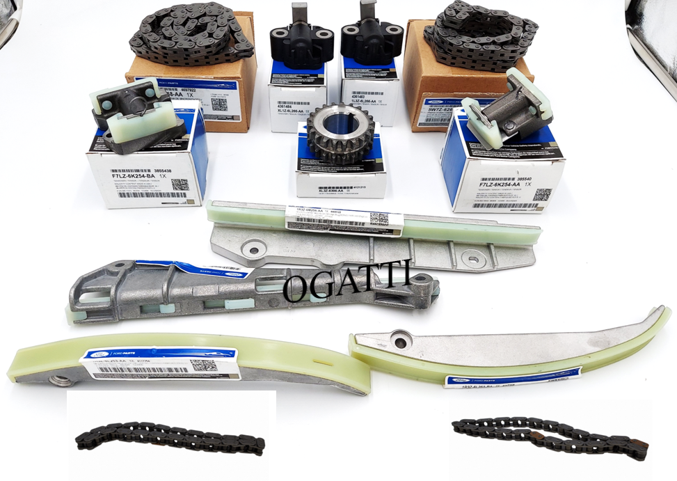 Brand New OEM Timing Chain 4.6L V8, 32V DOHC 2002-2005, 13 Pieces, Engine Repair Kit (OG-60-4.6L-13-4) - Imagen 3