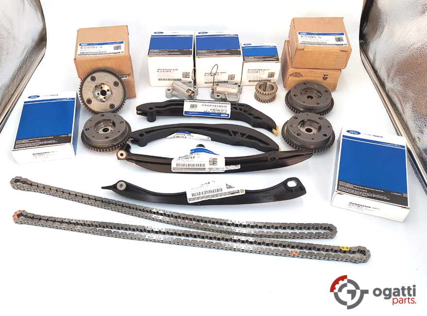 Brand New OEM Timing Chain Kit 3.5L DOHC TURBO, 13-3 Pieces, Engine Repair Kit (OG-60-3.5LT-13-3) - Imagen 5