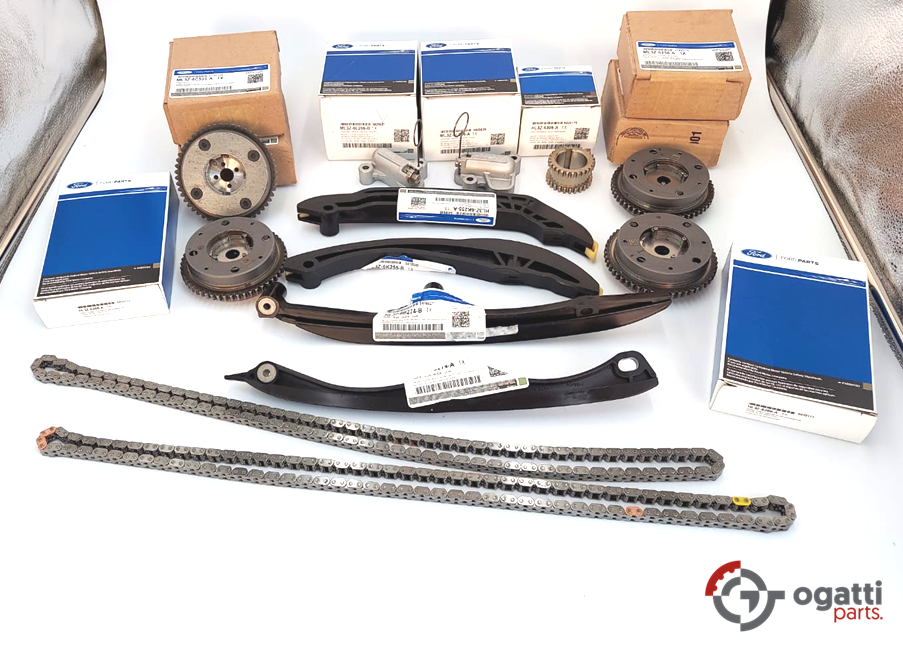 Brand New OEM Timing Chain Kit 3.5L DOHC TURBO, 13-3 Pieces, Engine Repair Kit (OG-60-3.5LT-13-3) - Imagen 6
