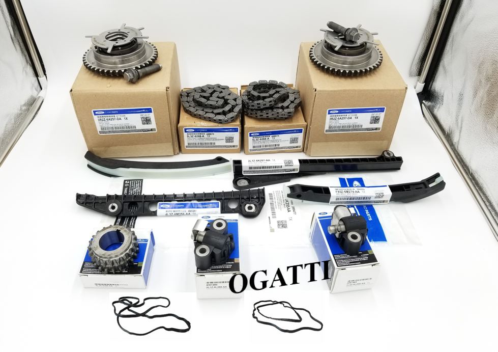 Brand New OEM Timing Chain Guides 5.4L V8, 13 Pieces, Engine Repair Kit Explorer|F-150|Expedition|F-250-350 2004-2010 (OG-60-5.4L-13-5) - Imagen 7