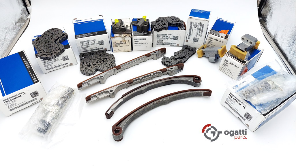 Brand New OEM Timing Chain Kit 3.9L 32V DOHC, 14 Pieces, Engine Repair Kit (OG-60-3.9L-14-1) - Imagen 2