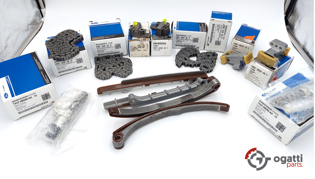 Brand New OEM Timing Chain Kit 3.9L 32V DOHC, 14 Pieces, Engine Repair Kit (OG-60-3.9L-14-1) - Imagen 3