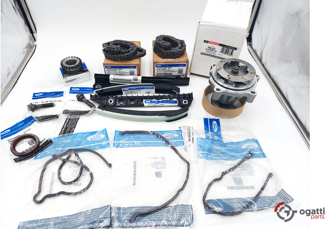 Brand New OEM Timing Chain Guides 5.4L V8, 14 Pieces, Engine Repair Kit Explorer|F-150|Expedition|F-250-350 2004-2010 (OG-60-5.4L-14-3) - Imagen 5