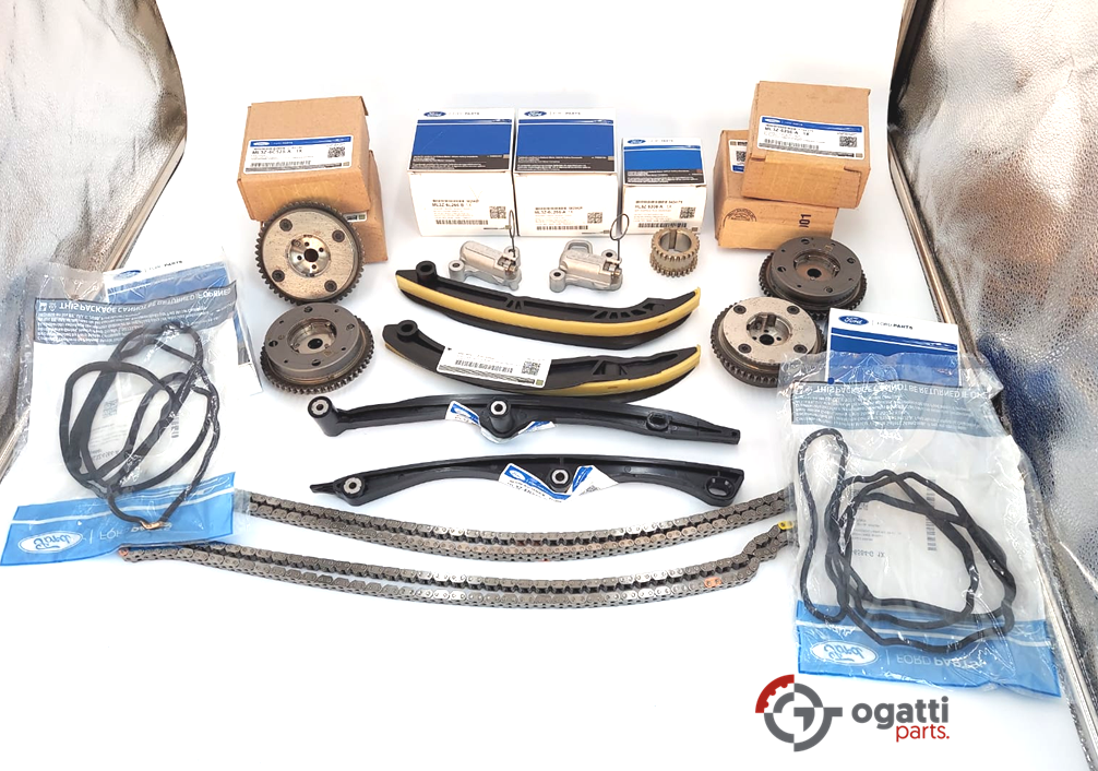 Brand New OEM Timing Chain Kit 3.5L GTDI DOHC TURBO, 2020-2024 15-5 Pieces, Engine Repair Kit (OG-60-3.5LT-15-5) - Imagen 2