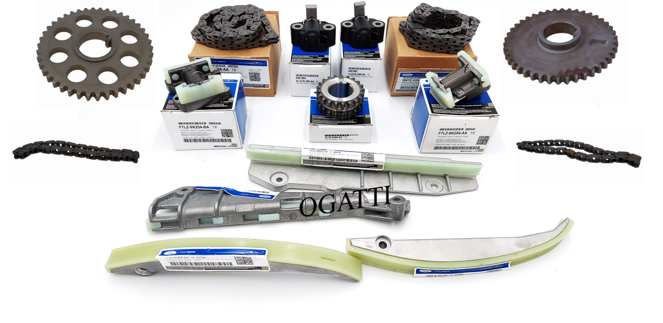 Brand New OEM Timing Chain 4.6L V8, 32V DOHC 2002-2005, 15 Pieces, Engine Repair Kit (OG-60-4.6L-15-4) - Imagen 3