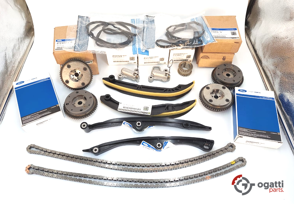 Brand New OEM Timing Chain Kit 3.5L GTDI DOHC TURBO, 2020-2024 15-5 Pieces, Engine Repair Kit (OG-60-3.5LT-15-5)