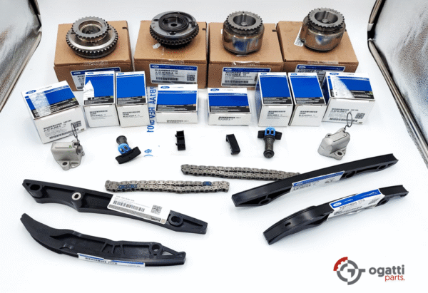 Brand New OEM Timing Chain Kit 5.0L COYOTE 32V DOHC, 2017-2020 16 Pieces, Engine Repair Kit (OG-60-5.0LC-16-1)