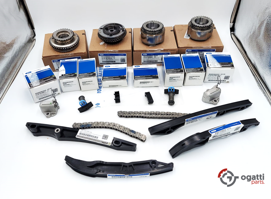 Brand New OEM Timing Chain Kit 5.0L COYOTE 32V DOHC, 2017-2020 16 Pieces, Engine Repair Kit (OG-60-5.0LC-16-1) - Imagen 4