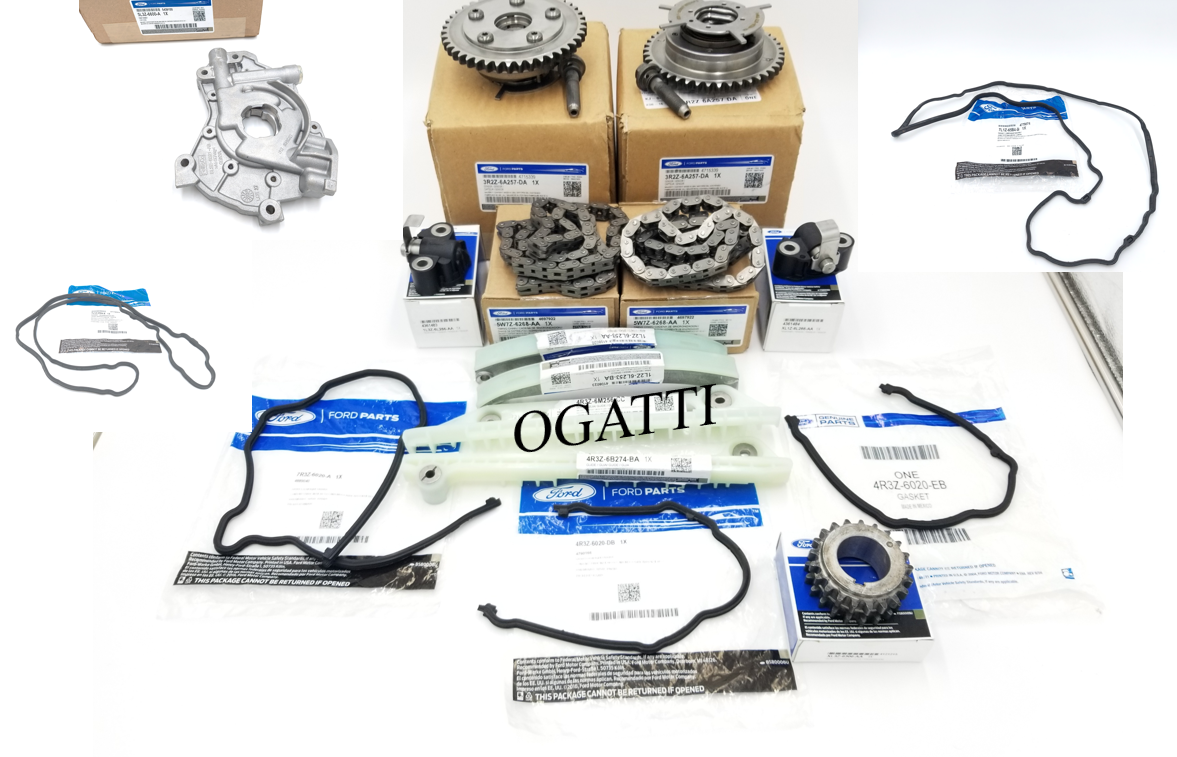 Brand New OEM Timing Chain 4.6L, 17 Pieces Engine Repair Kit (OG-60-4.6L-17-1) - Imagen 2