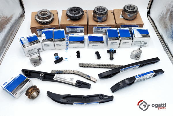 Brand New OEM Timing Chain Kit 5.0L COYOTE 32V DOHC, 2017-2020 17 Pieces, Engine Repair Kit (OG-60-5.0LC-17-1)