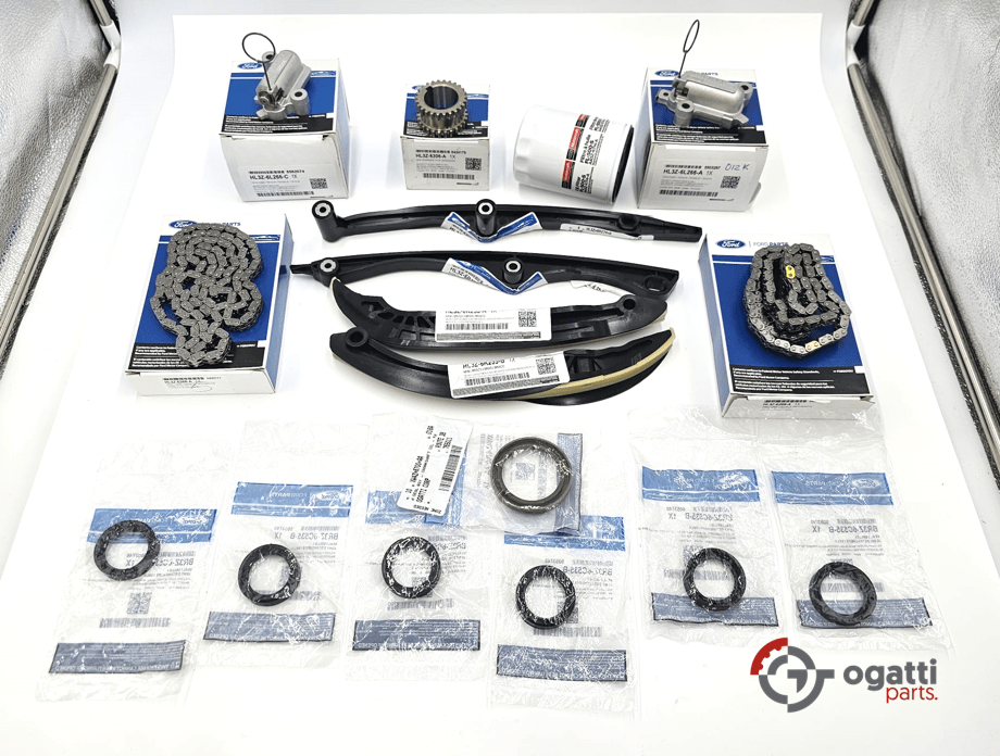 Brand New OEM Timing Chain Kit 3.5L DOHC TURBO, 17-6 Pieces, Expedition, F-150, Lincoln Navigator 2016-2020 (OG-60-3.5LT-17-6)