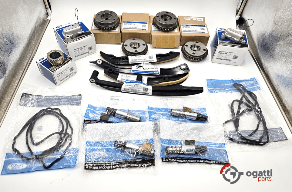 Brand New OEM Timing Chain Kit 3.5L DOHC TURBO, F-150|EXPEDITION 17-4 Pieces, Engine Repair Kit (OG-60-3.5LT-17-4) - Imagen 5