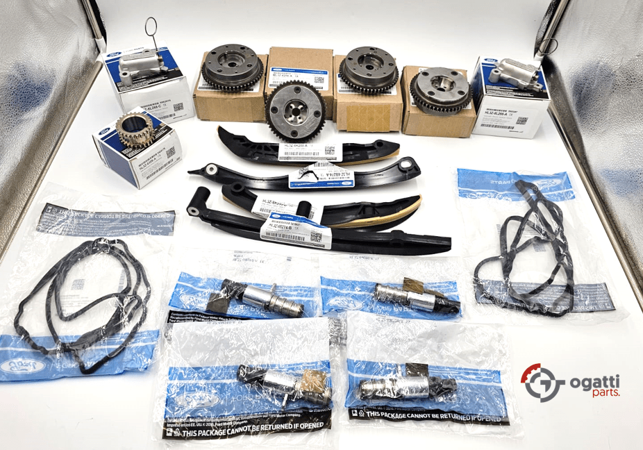 Brand New OEM Timing Chain Kit 3.5L DOHC TURBO, F-150|EXPEDITION 17-4 Pieces, Engine Repair Kit (OG-60-3.5LT-17-4) - Imagen 2