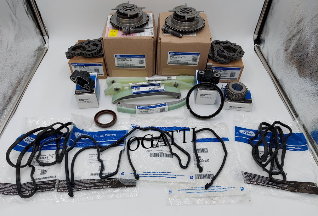 Brand New OEM Timing Chain 4.6L, 18 Pieces Engine Repair Kit (OG-60-4.6L-18-1) - Imagen 3