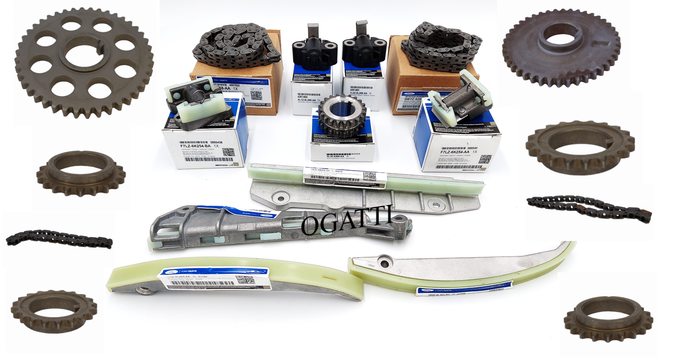 Brand New OEM Timing Chain 4.6L V8, 32V DOHC 2002-2005, 19 Pieces, Engine Repair Kit (OG-60-4.6L-19-4)