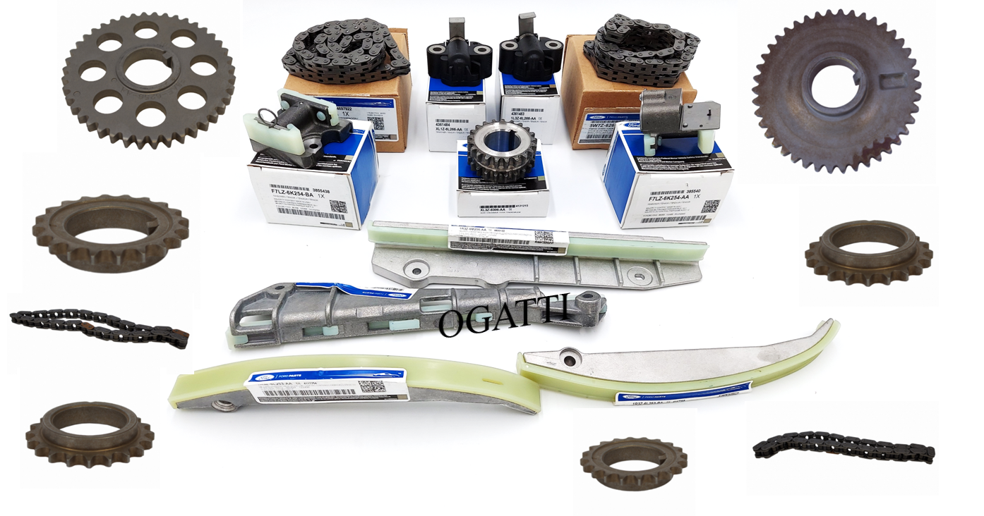 Brand New OEM Timing Chain 4.6L V8, 32V DOHC 2002-2005, 19 Pieces, Engine Repair Kit (OG-60-4.6L-19-4) - Imagen 3