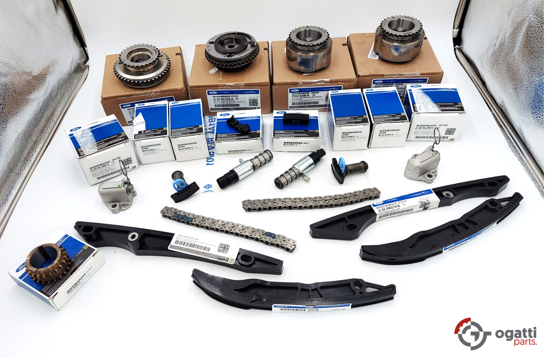 Brand New OEM Timing Chain Kit 5.0L COYOTE 32V DOHC, 2017-2020 19 Pieces, Engine Repair Kit (OG-60-5.0LC-19-1) - Imagen 5