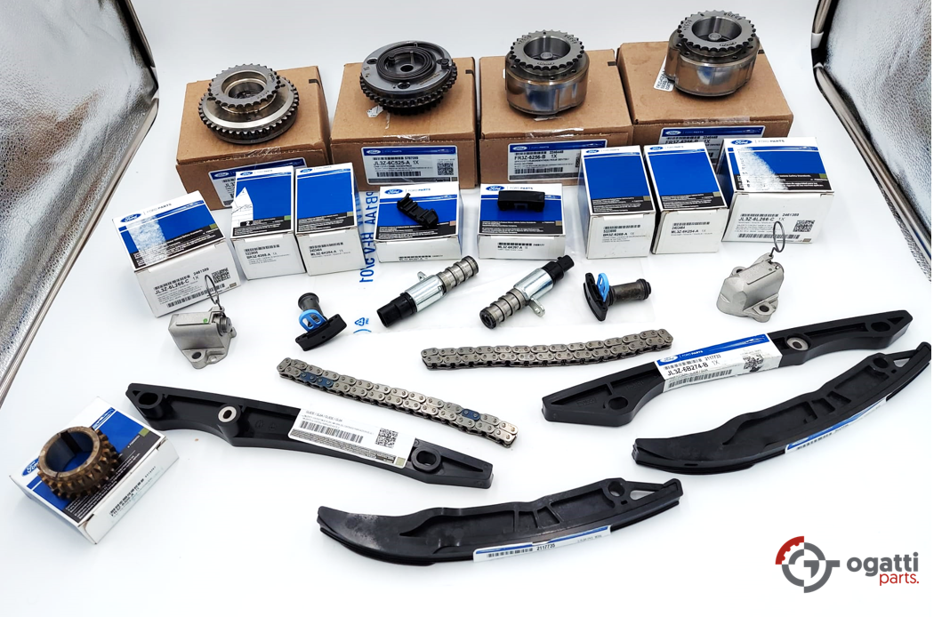 Brand New OEM Timing Chain Kit 5.0L COYOTE 32V DOHC, 2017-2020 19 Pieces, Engine Repair Kit (OG-60-5.0LC-19-1) - Imagen 6