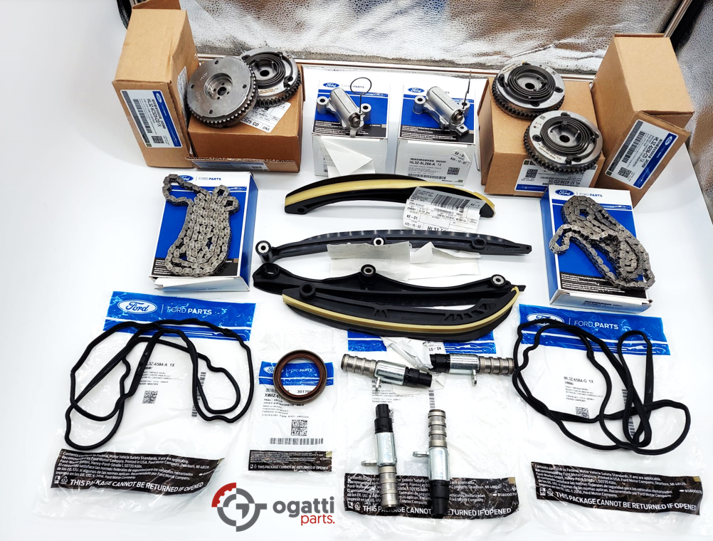 Brand New OEM Timing Chain Kit 3.5L DOHC TURBO, 19-2 Pieces, Engine Repair Kit (OG-60-3.5LT-19-2) - Imagen 4