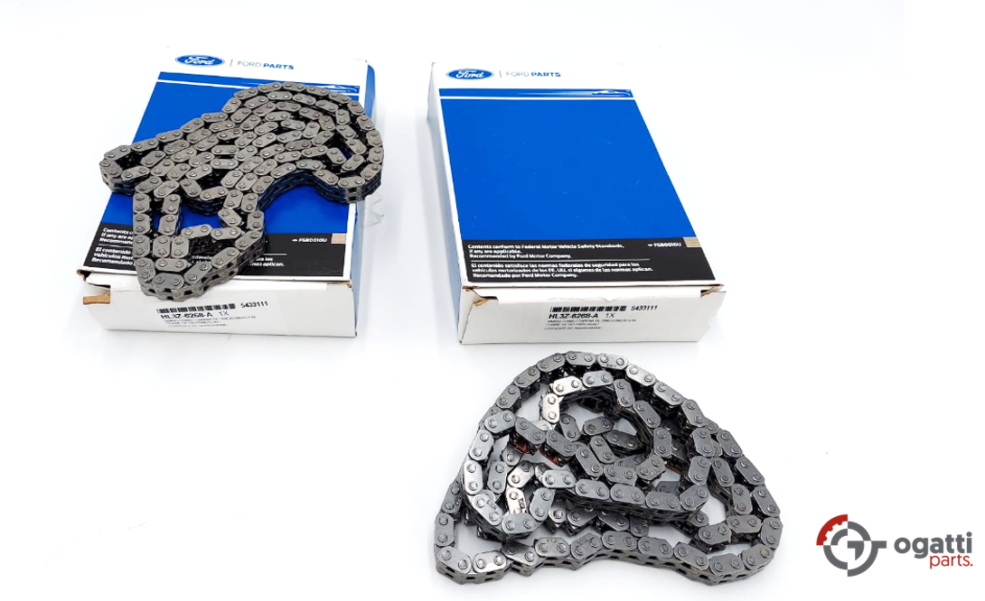 Brand New OEM Timing Chain Kit 3.5L DOHC TURBO, 2 Pieces, Engine Repair Kit (OG-60-3.5LT-2-1) - Imagen 2