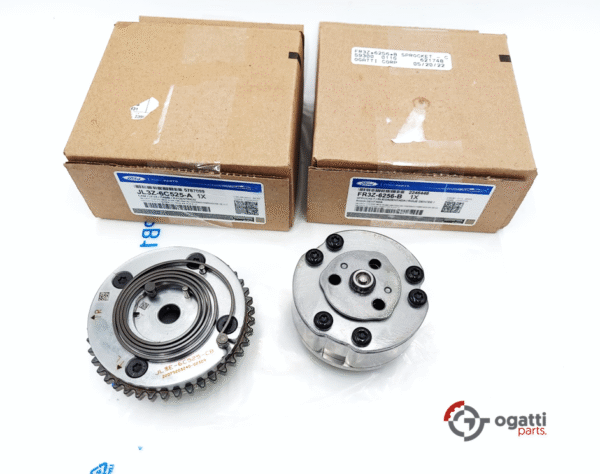 Brand New OEM PHASER CAMSHAFT KIT 5.0L COYOTE 32V DOHC, 2017- 2 Pieces, FR3Z-6256-B FL3Z-6C525-A (OG-60-5.0LC-2-3)